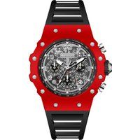 Racing-Chronograph mit Skelett-Zifferblatt