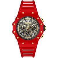Racing-Chronograph mit Skelett-Zifferblatt