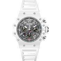 Transparente Racing-Chronographen-Uhr