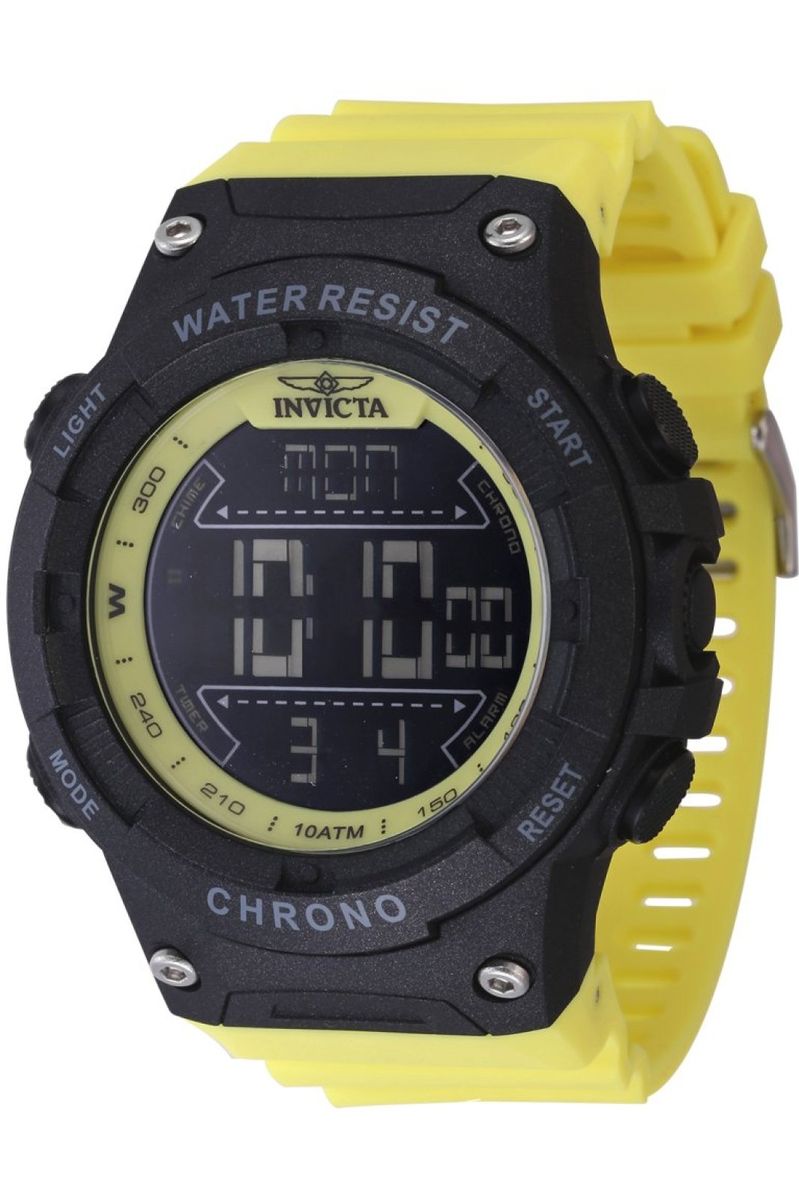 Digitale Racing-Uhr mit Silikonarmband