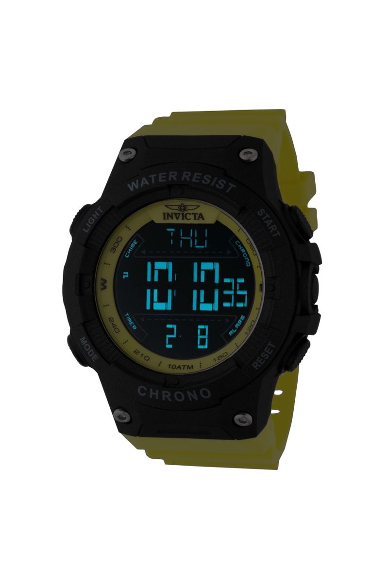 Digitale Racing-Uhr mit Silikonarmband