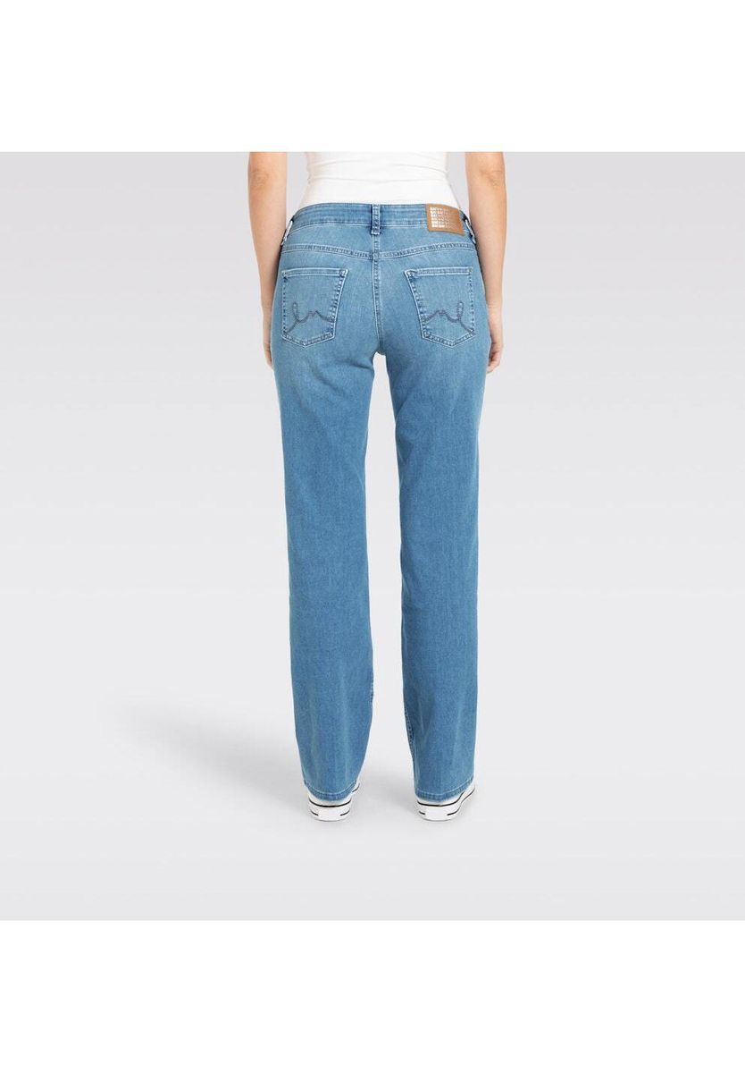 Authentische Straight Leg Stretch Jeans