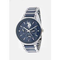 Multifunktions-Armbanduhr mit Gliederarmband