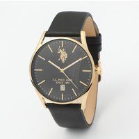 Minimalistische goldbeschichtete Dress-Uhr