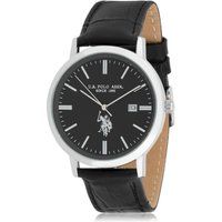 Klassische Analog-Uhr mit Lederarmband