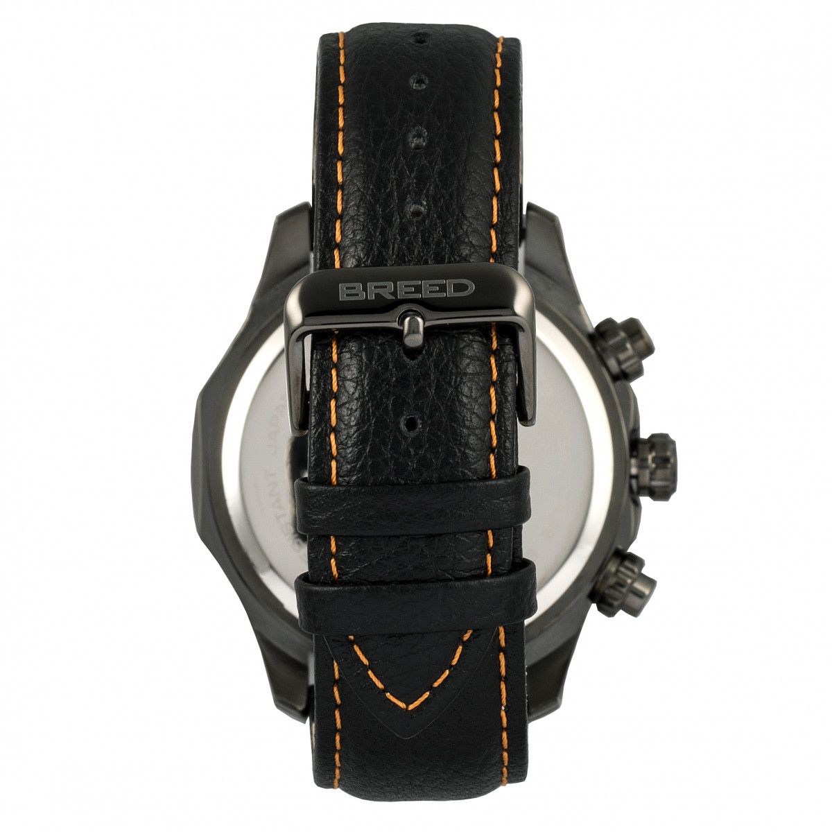 Robuste Chronograph Lederuhr