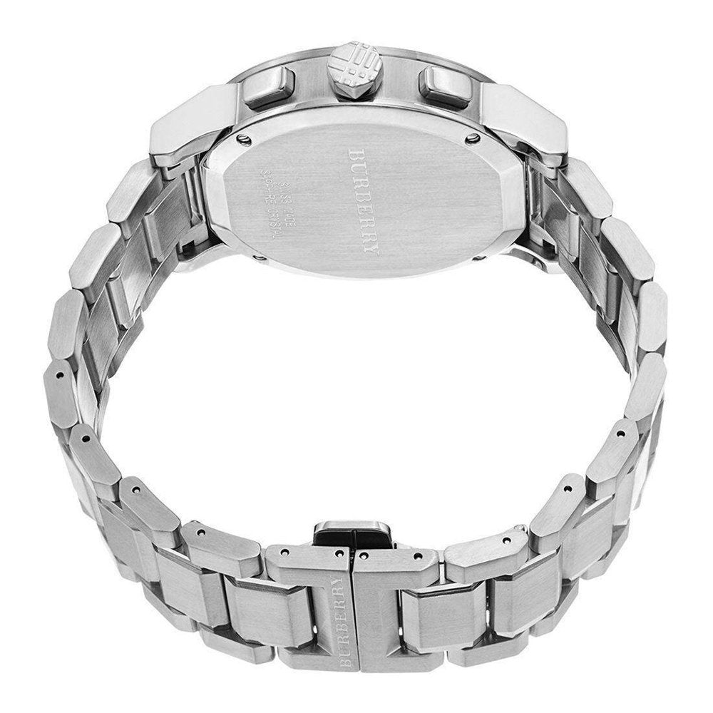 Chronograph mit Check-Muster Textur