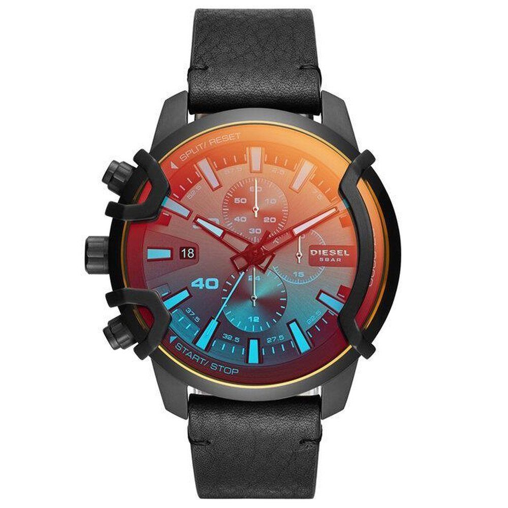 Industrieller Chronograph mit Irisierender Linse