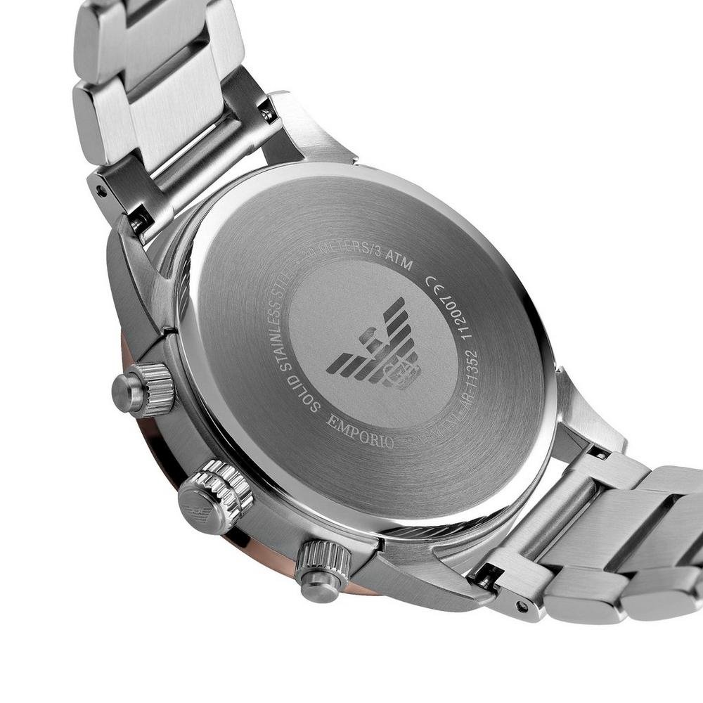 Renato Edelstahl-Chronograph Armbanduhr