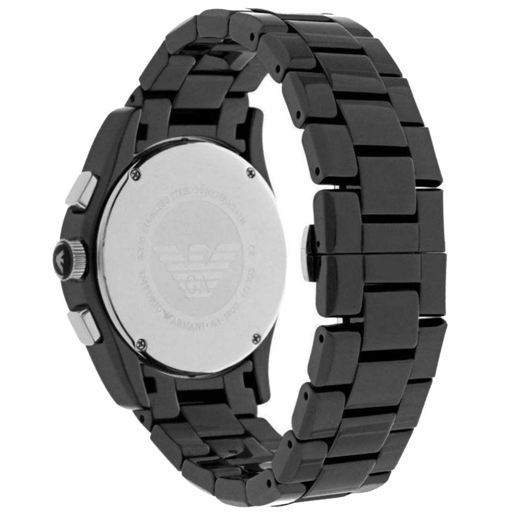 Keramik-Chronograph mit römischen Ziffern