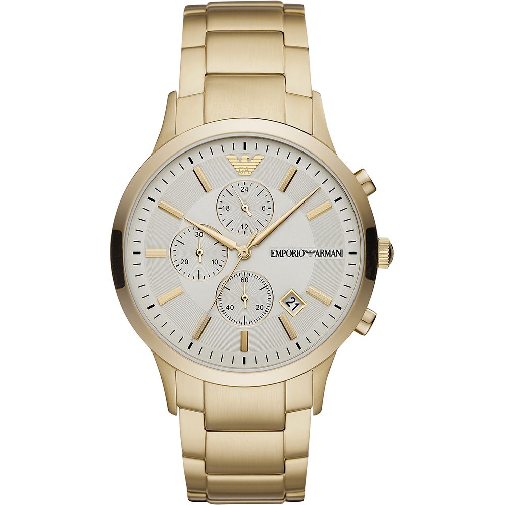 Elegante Chronographen-Armbanduhr
