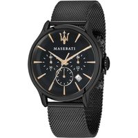 Eleganter Chronograph mit Mesh-Armband