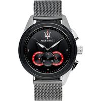 Moderner Chronograph mit Mesh-Armband