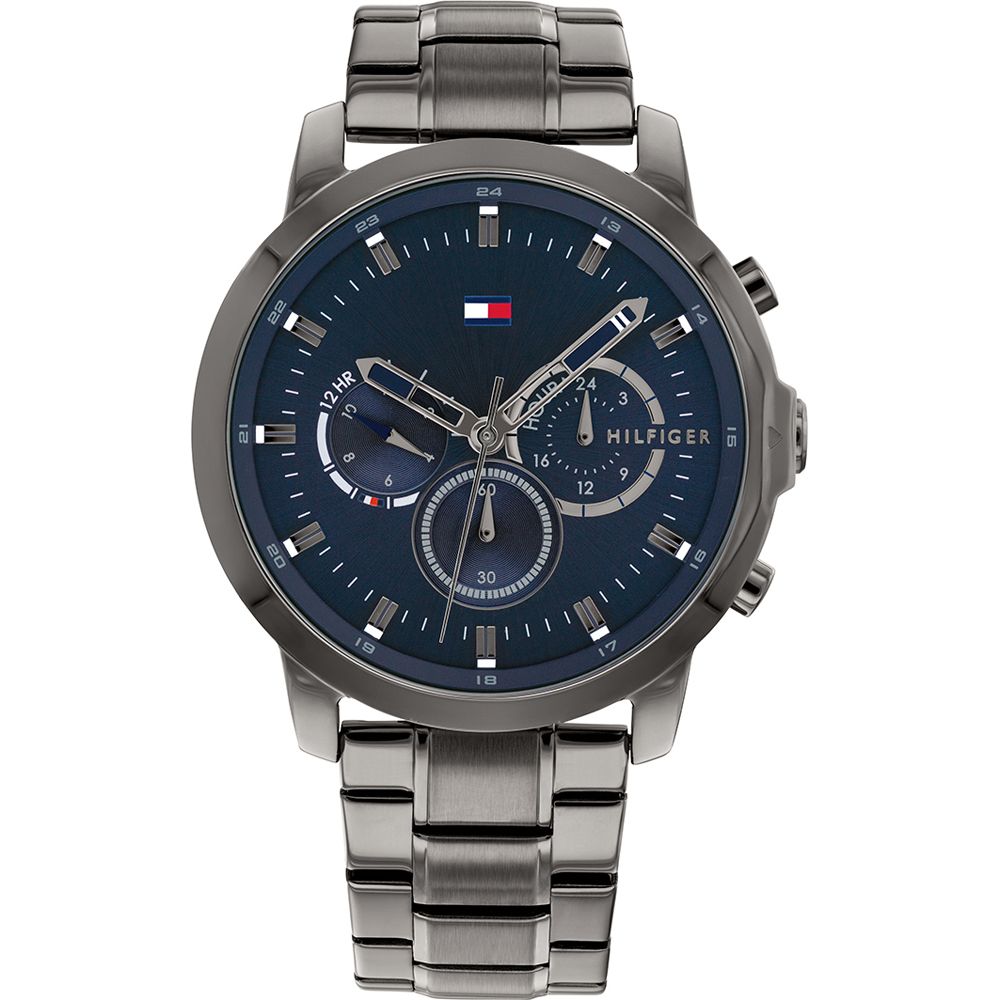Multi-Zifferblatt Armbanduhr aus Edelstahl
