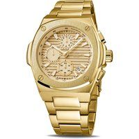 Chronograph mit integriertem Gliederarmband