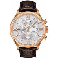 Elegante Roségold Automatik-Chronographenuhr