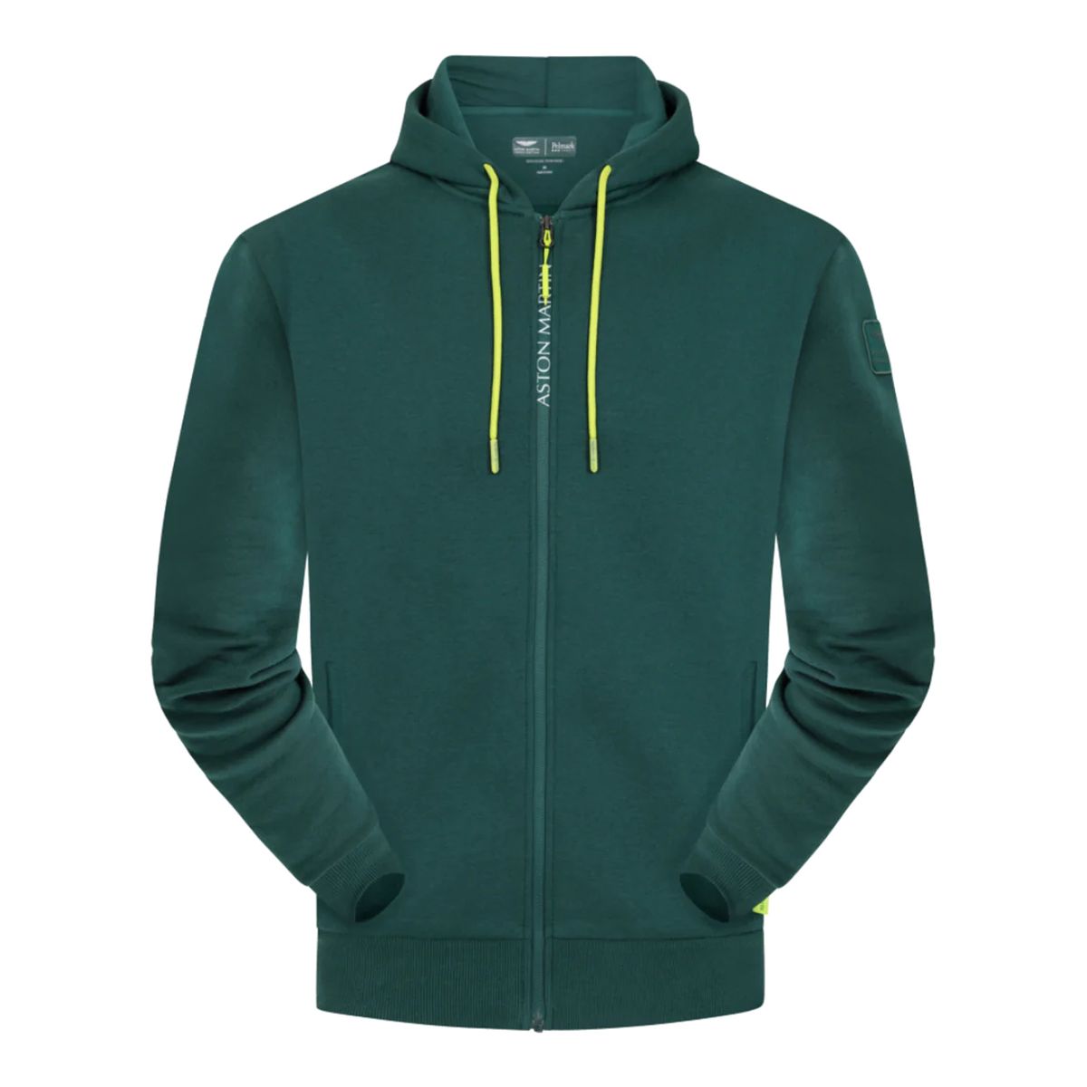 Track-Hoodie mit Reißverschluss und Branding