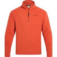 Leichter Microfleece-Pullover mit halbem Reißverschluss
