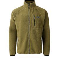 Teddyfleece-Jacke mit durchgehendem Reißverschluss
