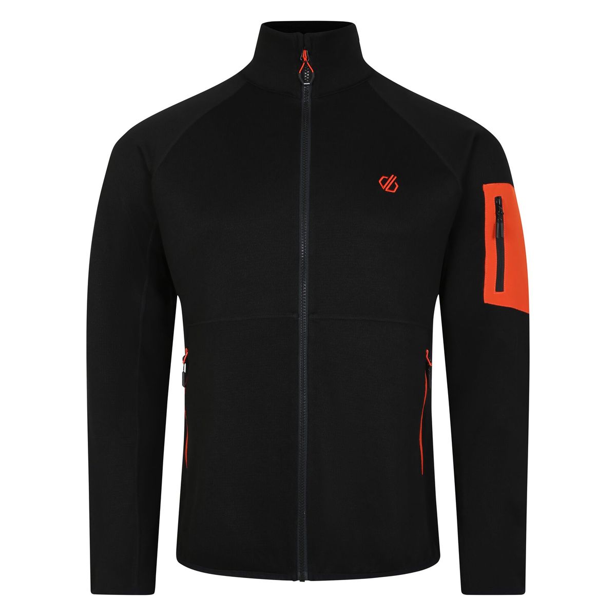 Performance-Stretch-Fleece mit Reißverschluss