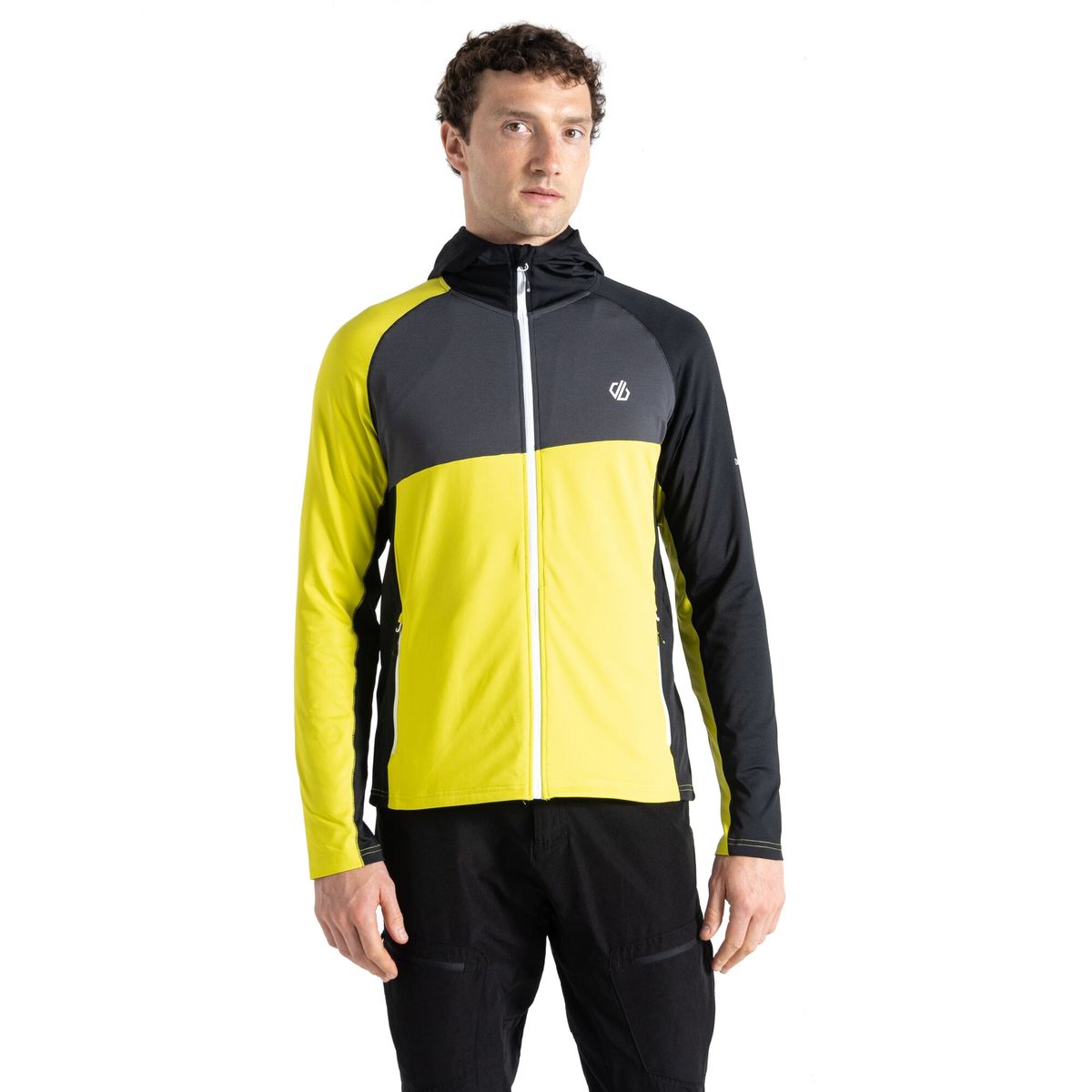 Dehnbarer Midlayer mit Kapuze