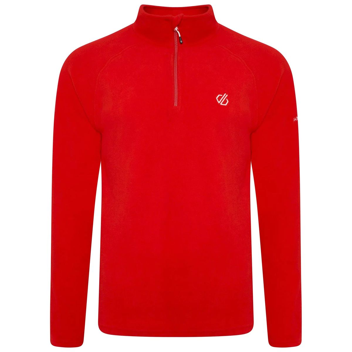 Leichtes Fleece-Oberteil mit Halbreißverschluss