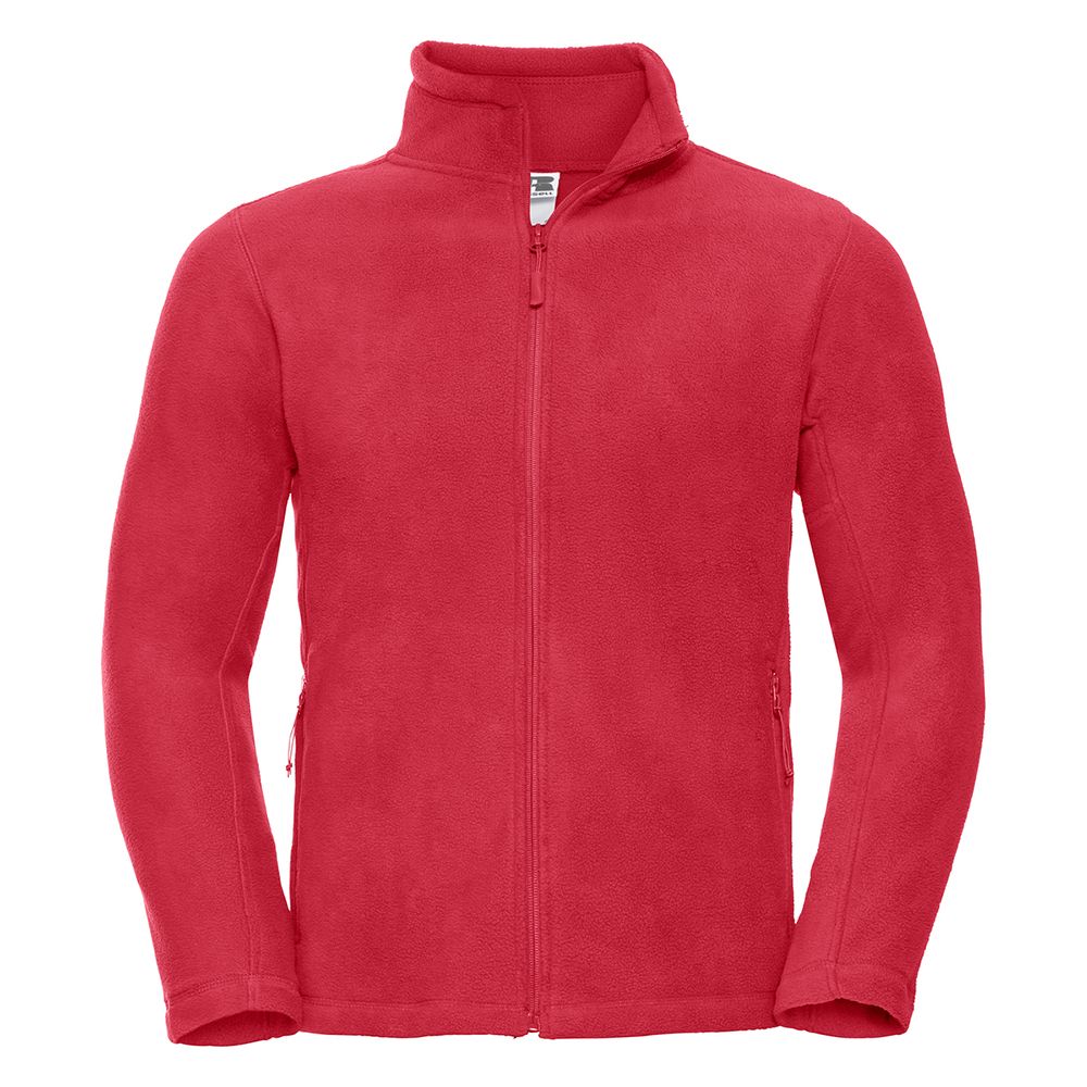 Fleecejacke mit hohem Stehkragen