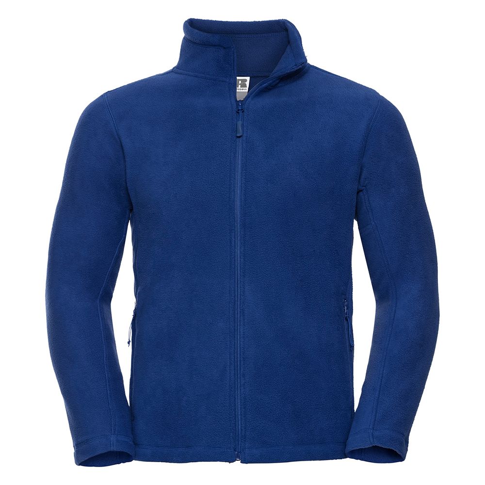 Fleecejacke mit durchgehendem Reißverschluss