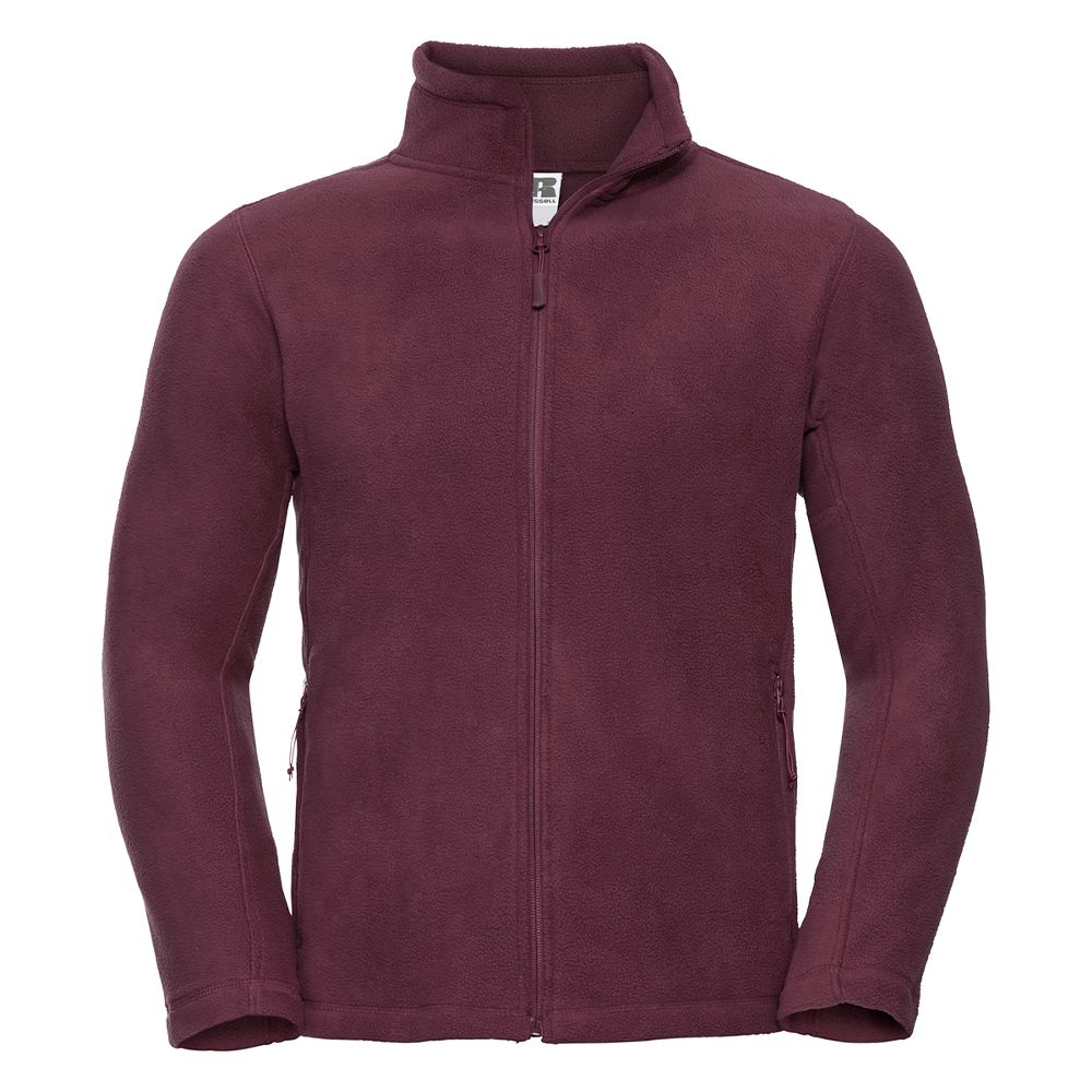 Fleecejacke mit durchgehendem Reißverschluss