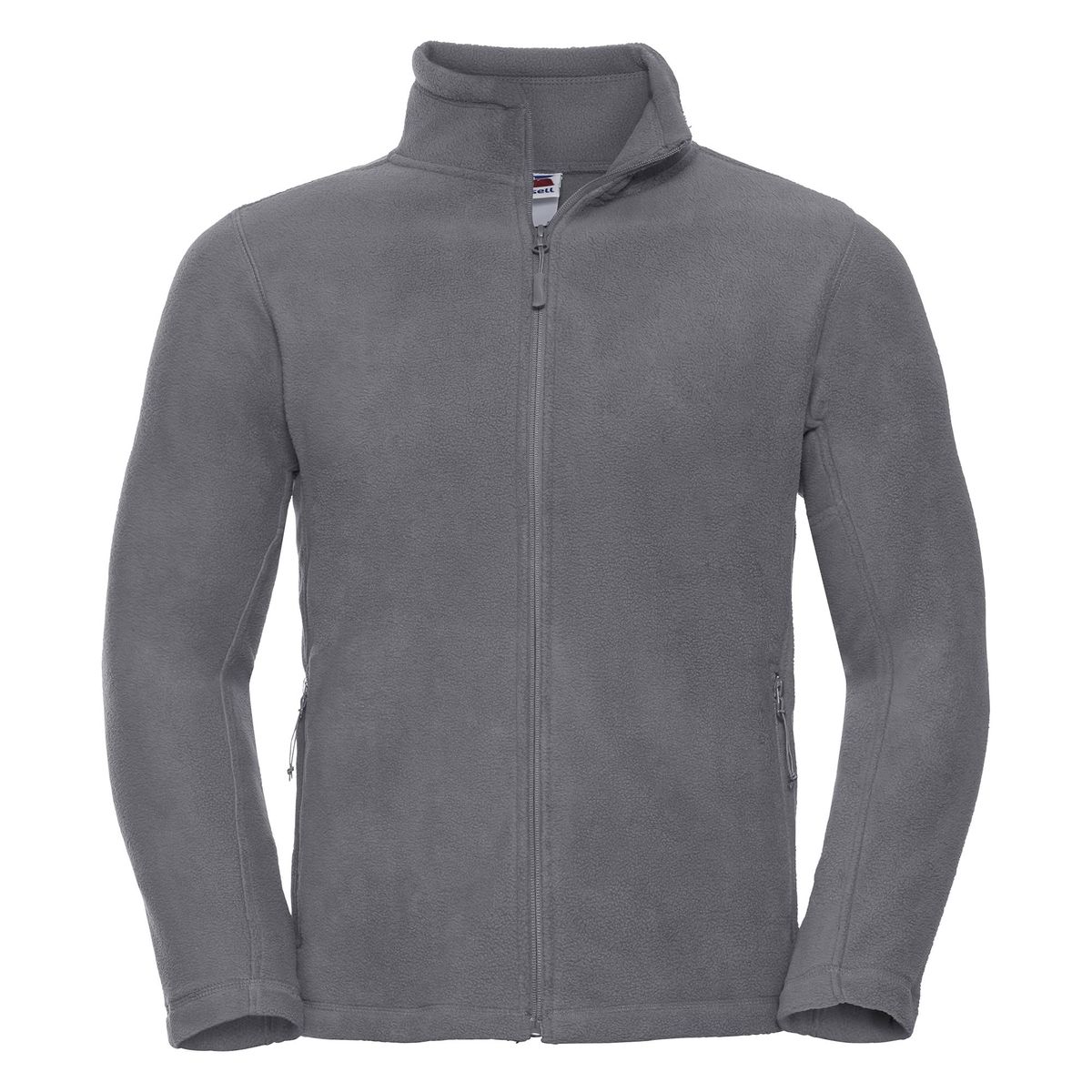 Schwere Fleecejacke mit Stehkragen