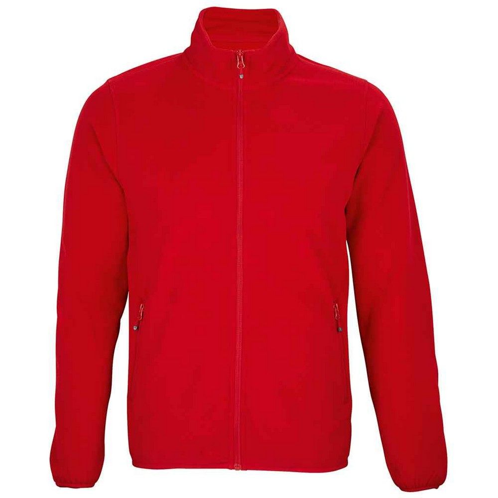 Oversized Fleecejacke mit Reißverschluss