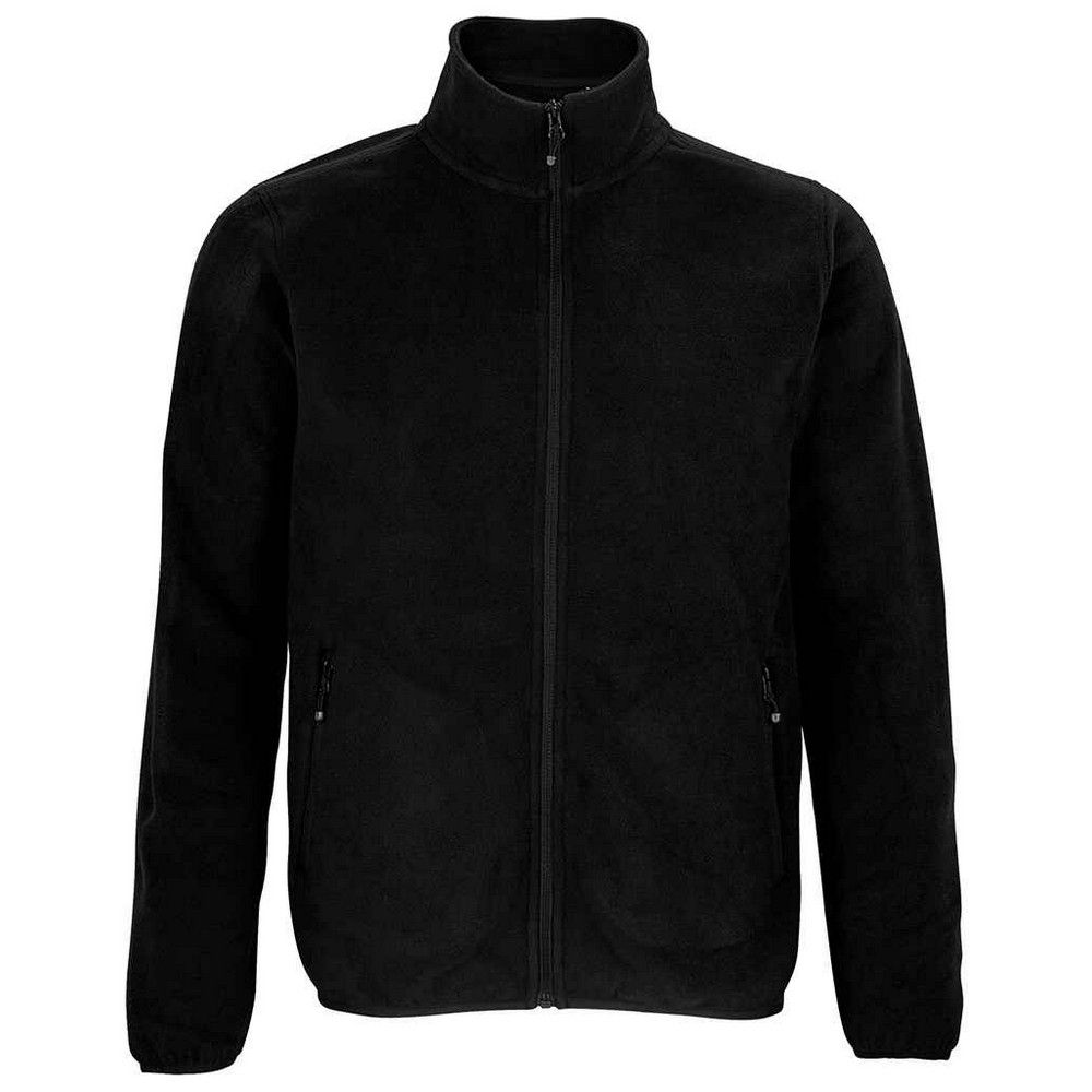 Oversized Fleece-Zipjacke aus Recycling-Polyester