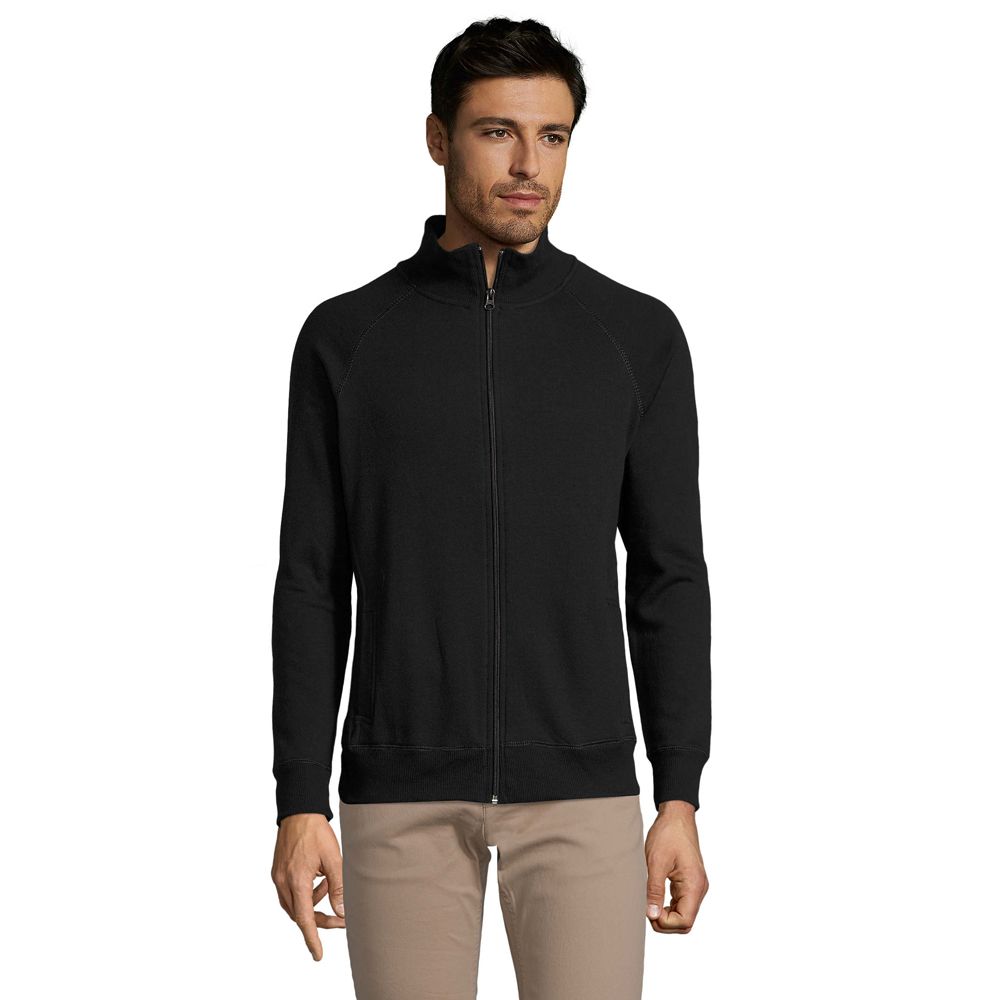 Klassische Sweatjacke mit Raglanärmeln
