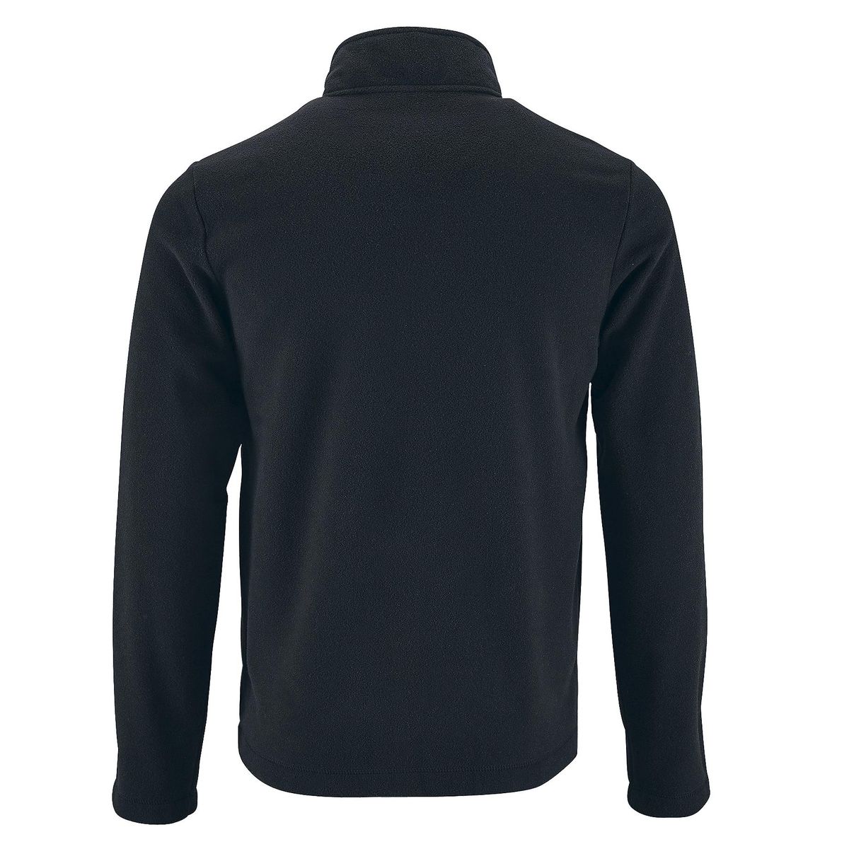 Klassische Fleecejacke mit Reißverschluss