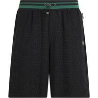 Jogging-Shorts mit Jacquard-Monogramm