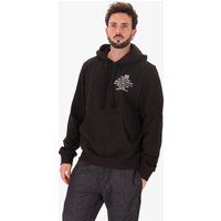 Hoodie mit industriellem Grafikdruck