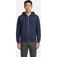 Klassischer Zip-Hoodie aus Baumwollmix