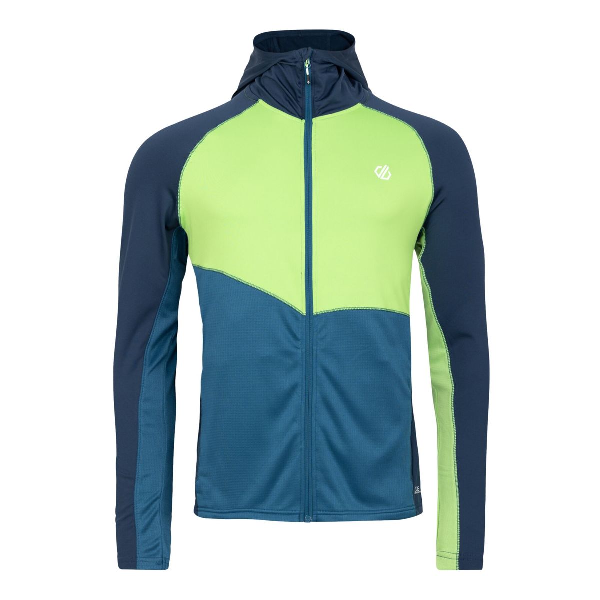 Technischer Kapuzen-Midlayer mit Stretch