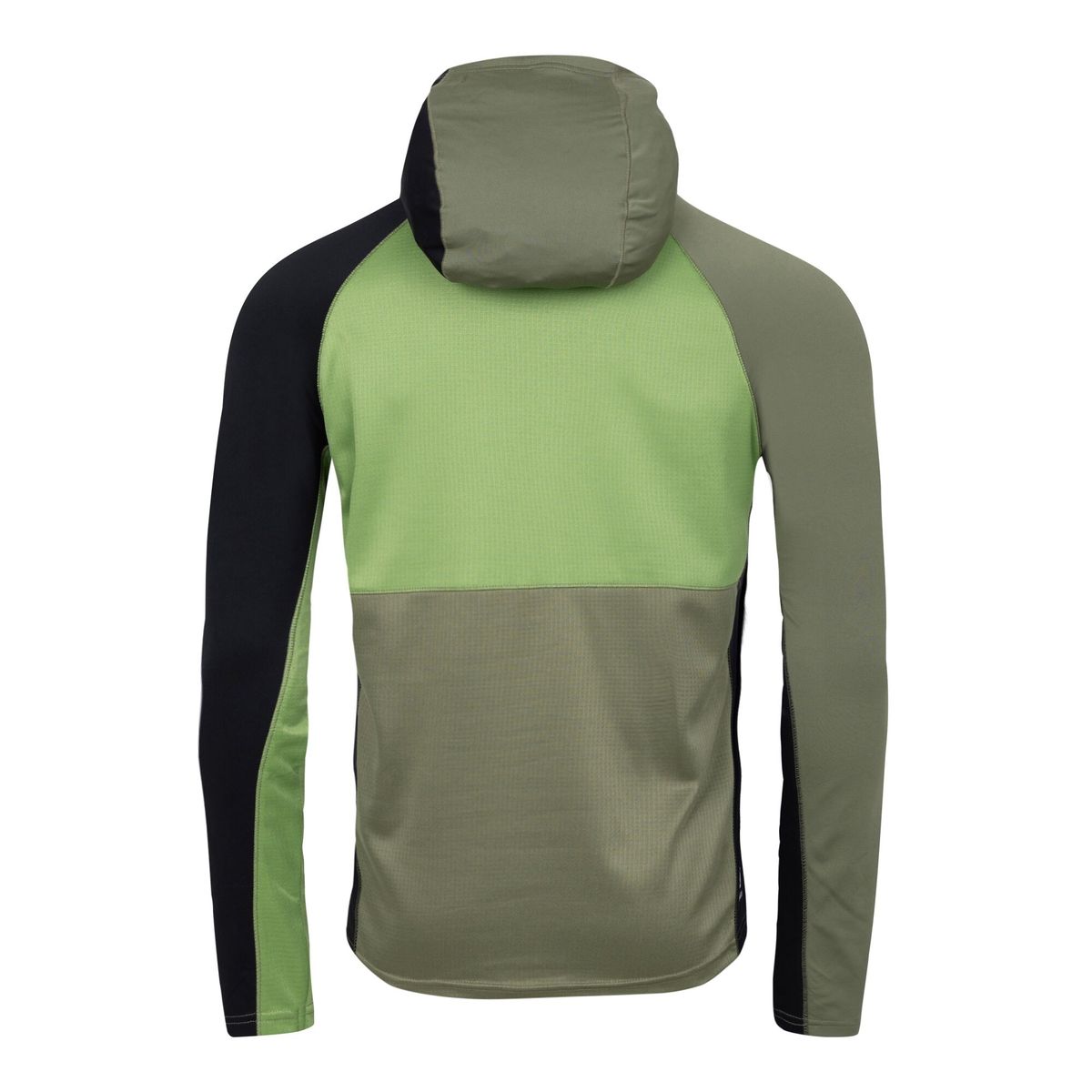 Technischer Kapuzen-Midlayer mit Reißverschluss