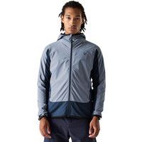 Leichte technische Kapuzen-Midlayer-Jacke