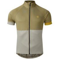 Kurzärmeliges Radtrikot im Colorblock-Design