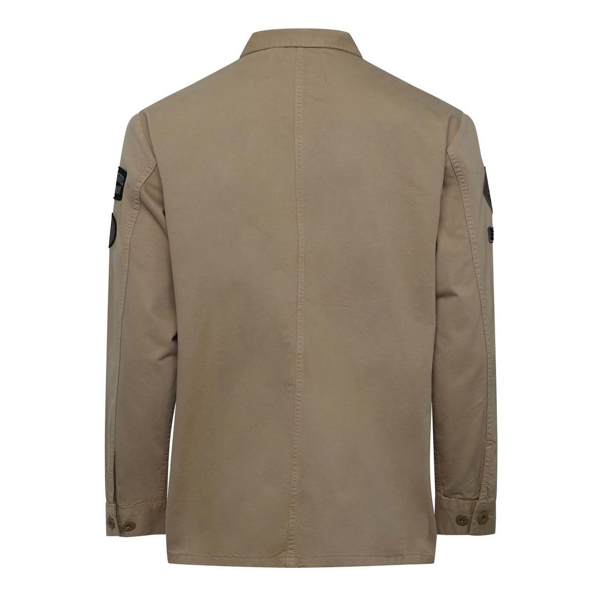 Klassisches Utility-Overshirt mit Patches