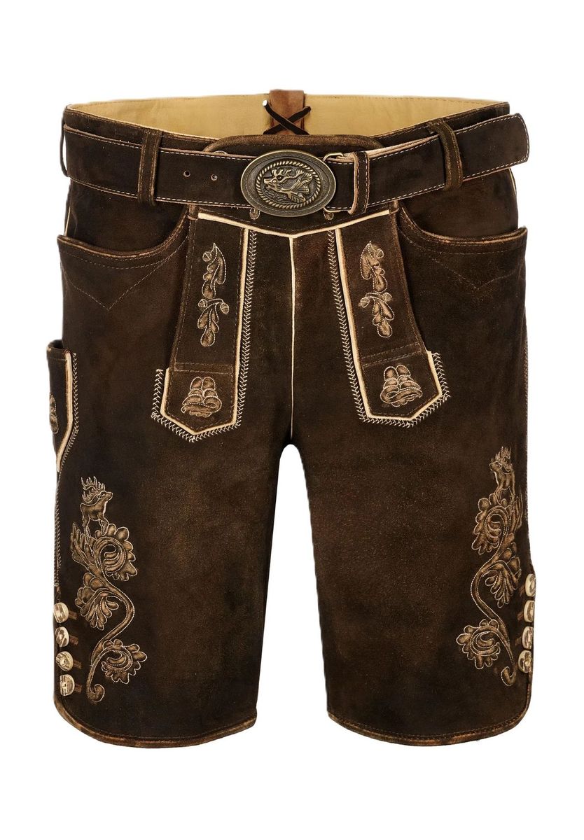 Traditionelle deutsche Lederhosen aus Leder