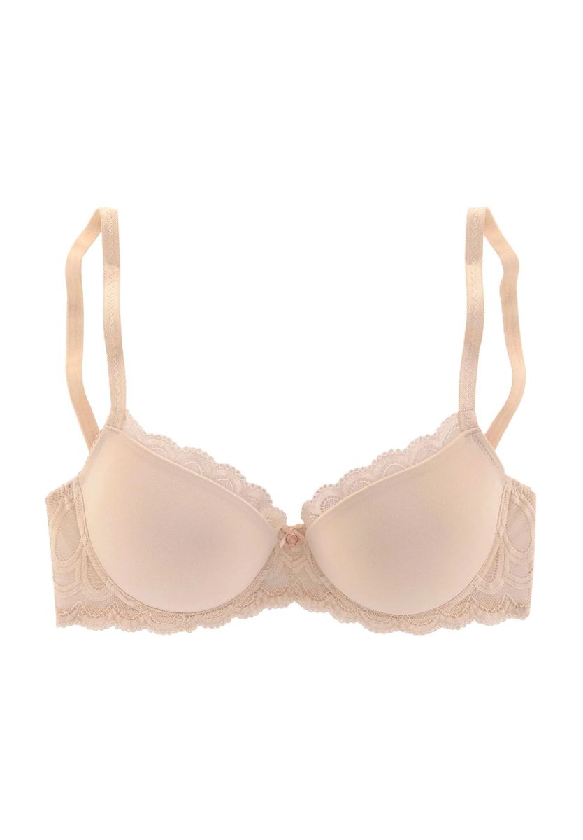 Spitzeneinfassung nahtloser Schalen-BH