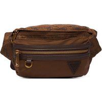 Vielseitige Bauchtasche mit Monogramm-Print