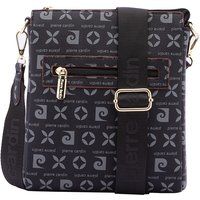 Messenger-Bag mit geometrischem Muster