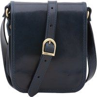 Klassische Leder-Umhängetasche