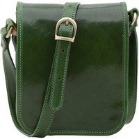 Leder-Umhängetasche im Vintage-Stil