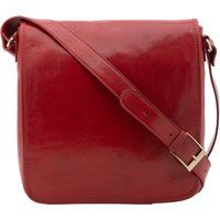 Crossbody-Umhängetasche aus echtem Leder