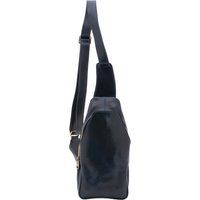 Schlanke Leder-Sling-Umhängetasche